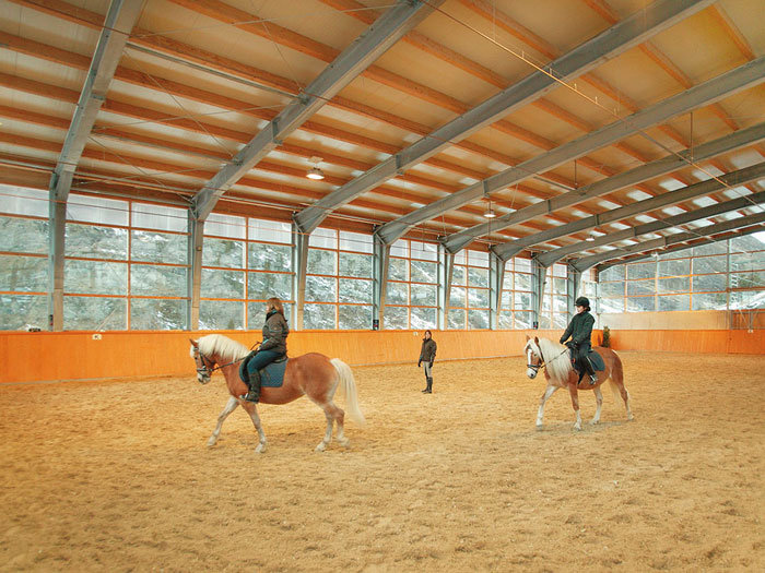 Horse Indoor Riding Arena